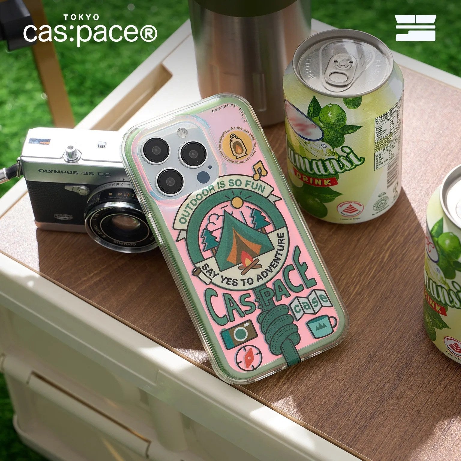 cas:pace 24S/S「camp」携帯ストラップ - cas:pace 殼空間